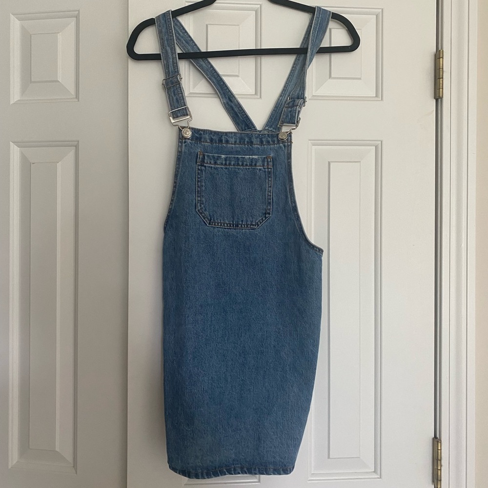 Denim Overall Dress